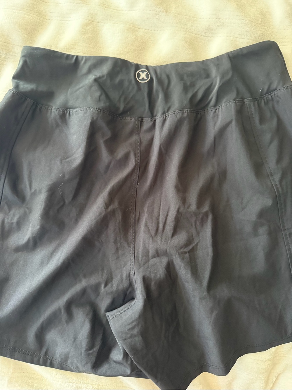 Hurley Women's Black Performance Athletic Shorts
